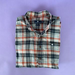 Southern Shirt Blue Ridge Flannel Button Down XL Smoky Blue